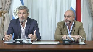 El gobernador y Gastón Bagnat el titular de la Caja de Jubilaciones presentan un informe sobre la reducción del déficit y proyectos