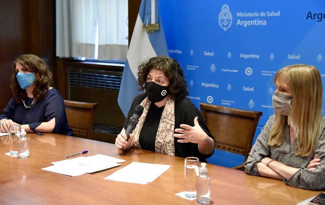 La ministra de Salud