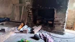 Búnker desactivado: echó a su familia y convirtió la casa en un aguantadero