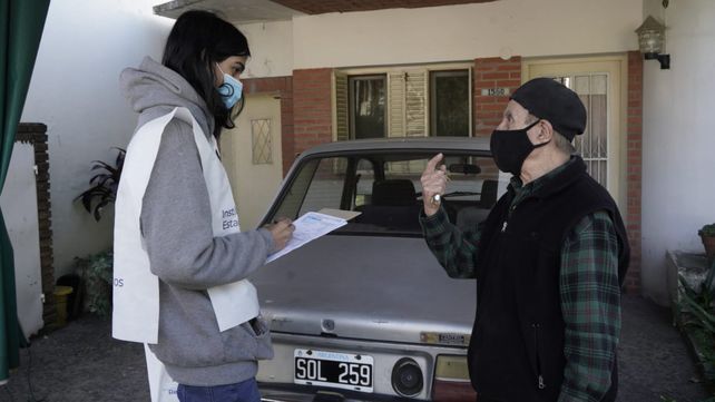 Las imágenes que va dejando el Censo 2022 en Rosario