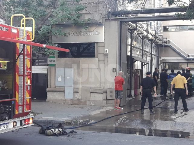 Explosión y evacuados en el Sanatorio San Gerónimo