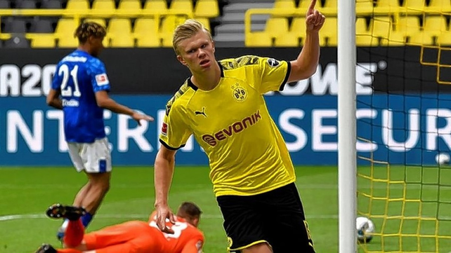 Borussia Dortmund tasó en 75 millones de dólares al delantero Erling Haaland.