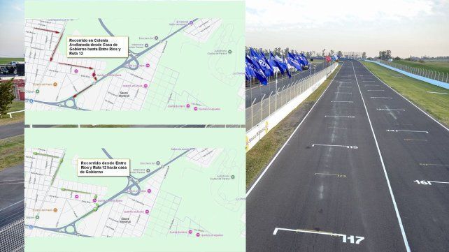 Se implementará un servicio especial de traslado al autódromo de Paraná para asistir a la carrera del Turismo Carretera