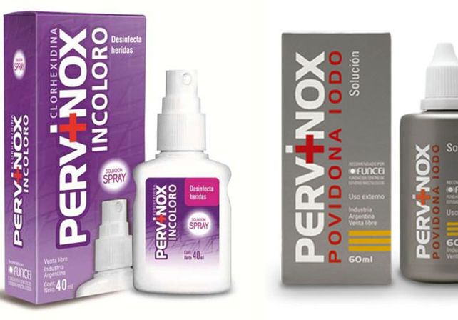 Prohibieron el uso y venta de un lote del desinfectante Pervinox