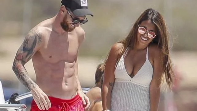 Las fotos de Antonela Roccuzzo que se lleva todas las miradas con los Messi en Ibiza