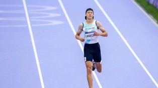 Larregina ganó el repechaje y clasificó a las semifinales en los 400 metros