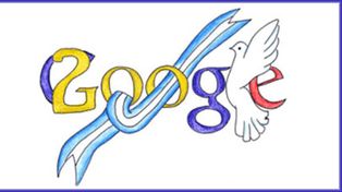 Google festeja el 9 de julio con el logo de un nene de 10 a&ntilde;os, aunque con un error