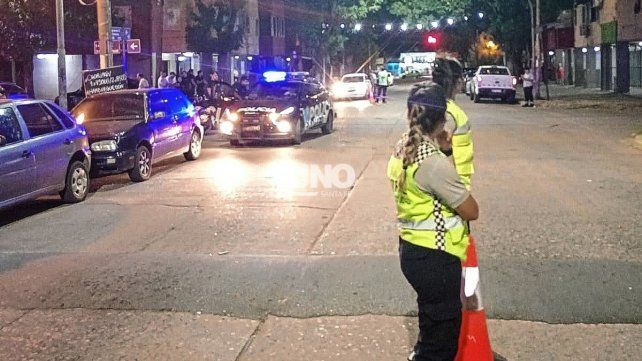 Freno al descontrol en el norte de la ciudad. Intenso operativo de control vehicular en barrio Las Flores.