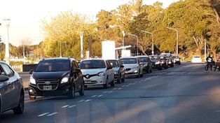 Paraná: gran movimiento vehicular en medio de la cuarentena