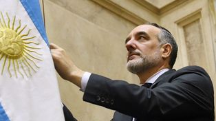 El senador de Unidad Ciudadana Martín Doñate, integrante del interbloque del Frente de Todos.