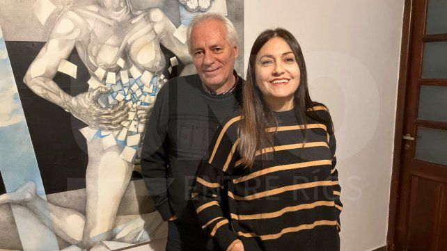 Ana Garello y Mario Milocco hicieron historia en los premios del Salón Provincial de Artes Visuales de Entre Ríos.