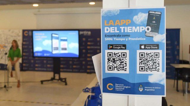 El Servicio Meteorológico Nacional lanzó su aplicación&nbsp;