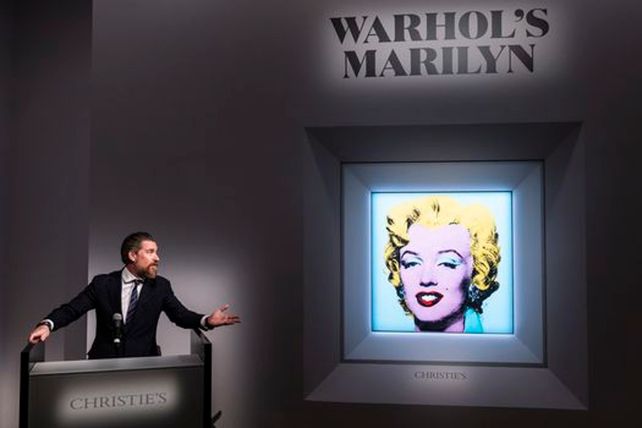 El retrato de Marilyn Monroe de Andy Warhol se vendió a U$A 170 millones en la célebre subasta de primavera de la casa Christies con sede en nueva York. &nbsp;