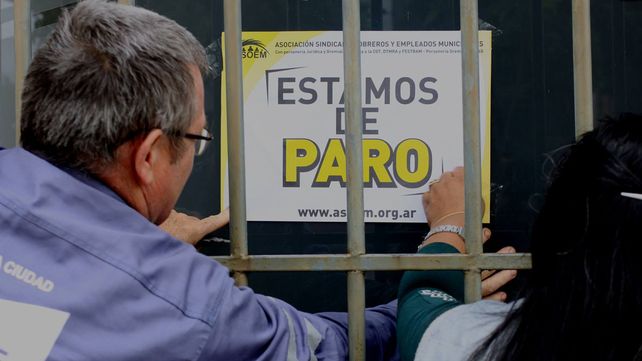 Los empleados municipales arrancan un paro de 48 horas