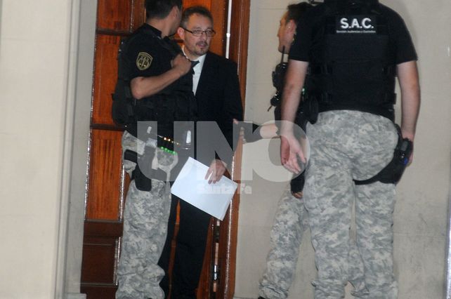 Con las pruebas en mano. El fiscal del caso Omar De Pedro.&nbsp;