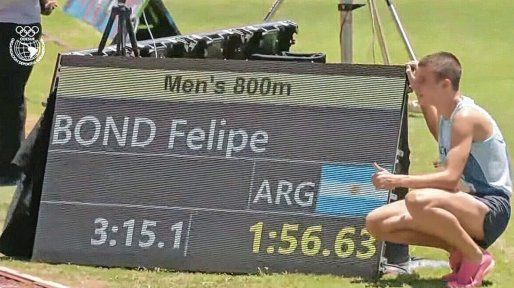 Felipe Bond ganó el oro en los Juegos Sudamericanos