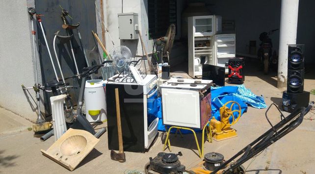 Elementos recuperados.