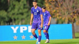 Valentín Carboni usará la camiseta 10 para la Selección Argentina en el Mundial Sub 20.
