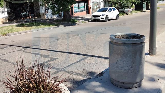 Cámaras de seguridad captan robo de reflectores del Centro de Salud Illia de Paraná. Denunciaron faltante de palmeras de los macetones de avenida Ramírez