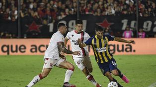 Nacho lo hizo de nuevo, metió el gol del triunfo y desató los festejos canallas.&nbsp;
