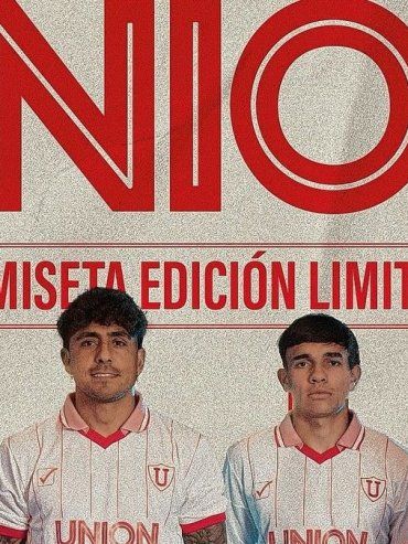 Unión presentó una camiseta retro que revive una parte de su historia
