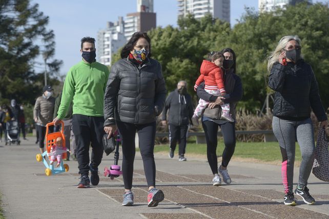 Las caminatas recreativas tuvieron una valoración positiva de parte del municipio.