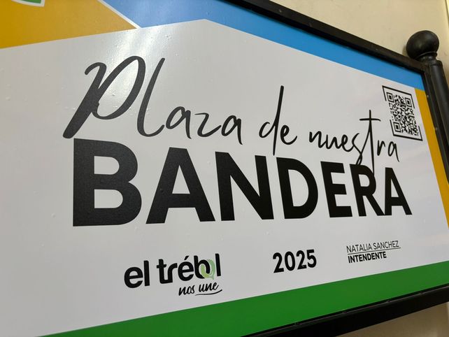 La Plaza de nuestra bandera estará dedicada a la historia de la insignia local de El Trébol.