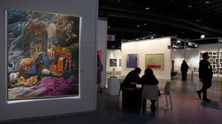 ArteBA: el día que Marta Minujín compró un dibujo de Charly García