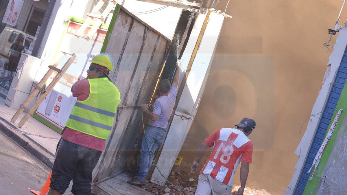 Susto en el centro por un principio de incendio