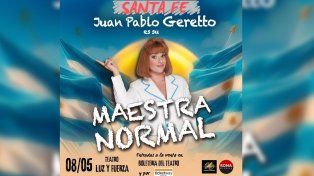 Juan Pablo Garetto en su Maestra Normal llega a Santa Fe