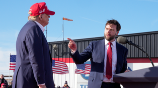 Donald Trump anunció al senador J.D. Vance como su candidato a vice para noviembre