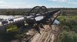 Nuevo puente Santa Fe – Santo Tomé: comienza una fase clave con la colocación de los pilotes que sostendrán la estructura