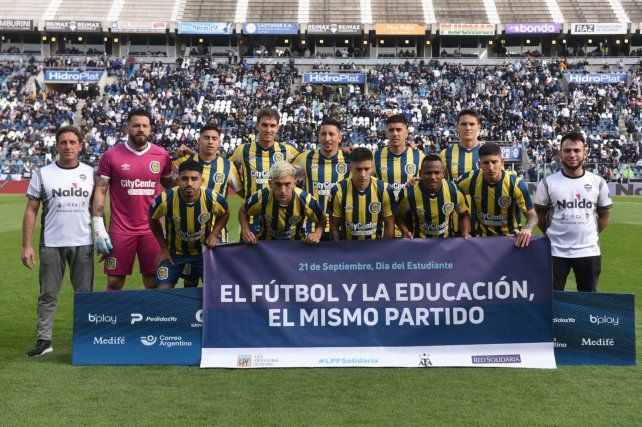 El once titular ante Gimnasia.