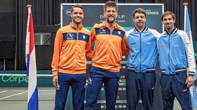 Se sorteó la fase de Copa Davis en la que Argentina enfrentará a Países Bajos.