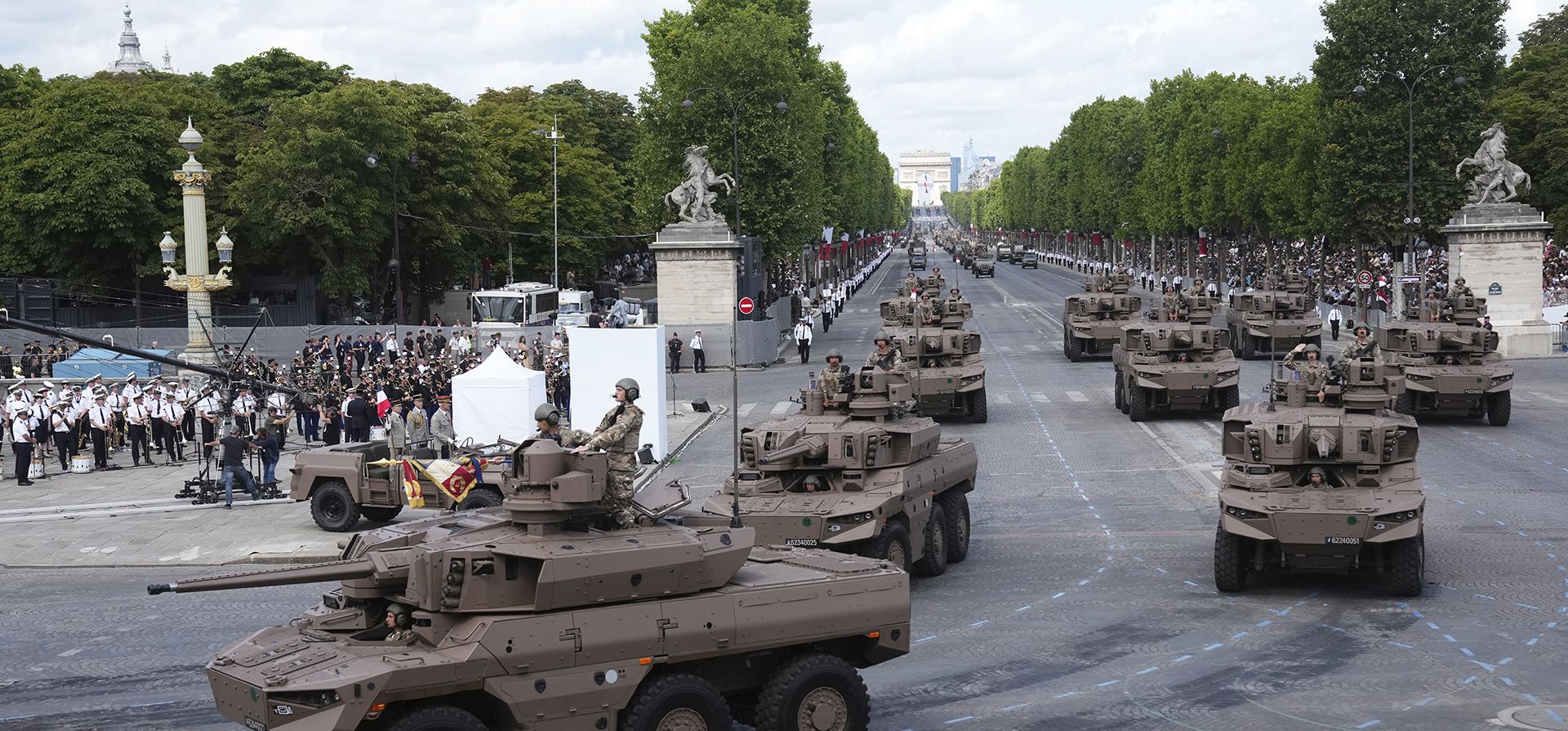 Francia celebra un nuevo aniversario de la Toma de la Bastilla