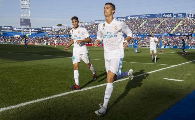 Cristiano Ronaldo salvó al Real sobre la hora