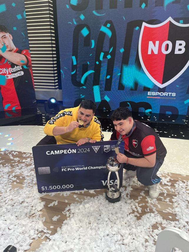 Ezequiel Correa llevó a Newells a lo más alto en lo Esports