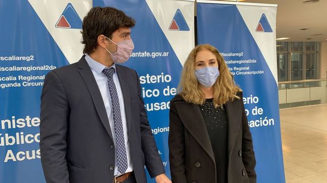 Los fiscales Alejandro Ferlazzo y Viviana OConnell