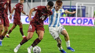 Argentina empató con Venezuela.