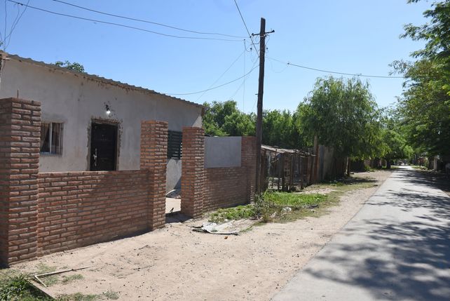 Vivienda de Balcarce al 2300 en V.G. Gálvez donde se instaló Colque y lo mataron