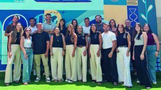 El equipo detrás de la agencia de viajes Grupo Four Points en Rosario.