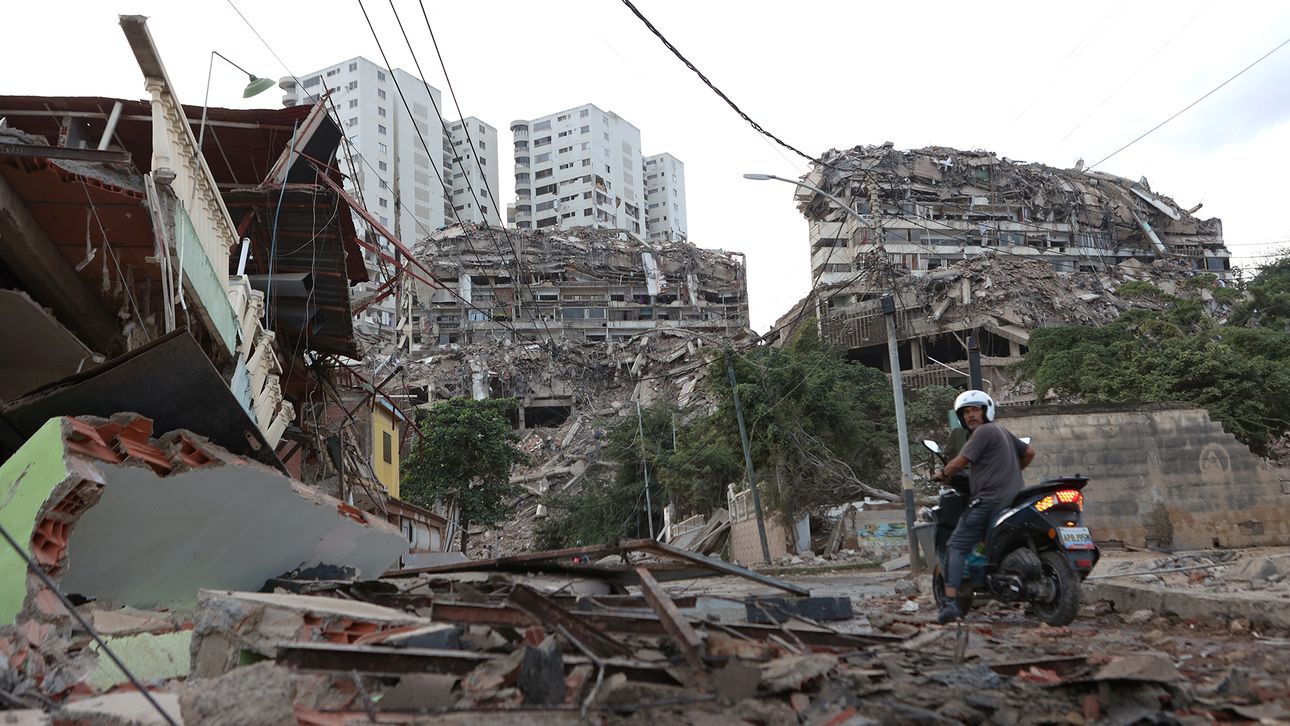 Devastador sismo en Venezuela en imágenes