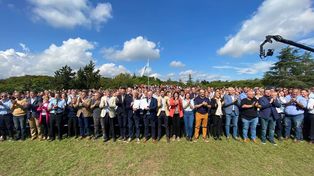 Con la presencia de los presidentes de los partidos y referentes políticos, se presentó el frente Unidos para Cambiar Santa Fe.&nbsp; &nbsp;