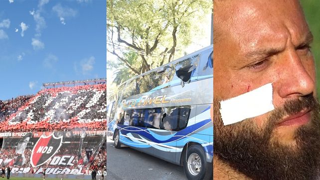A pesar de la requisa policial hubo pirotecnia dentro de la cancha