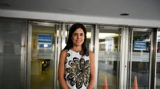 La secretaria municipal y candidata a concejala Carolina Labayrú.