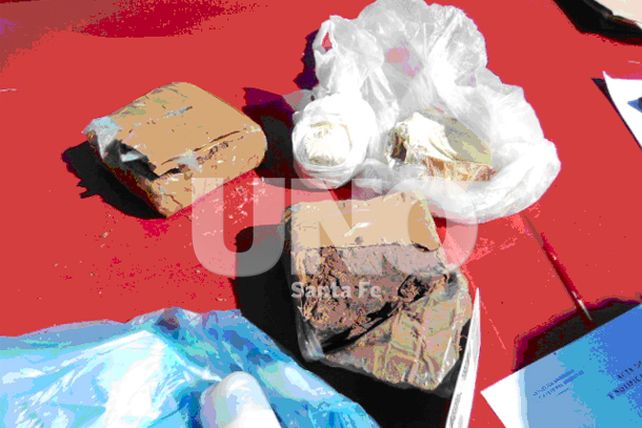 Secuestraron más de un kilo de cocaína en el norte de Santa Fe