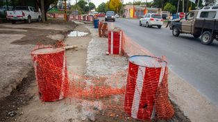 Continúa el ensanche de calzada en corredor vial de acceso al Parque Industrial