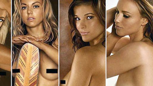 Cuatro atletas alemanas en Playboy