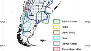 Chau calorcito: Santa Fe en zona de fuertes vientos y bajas temperaturas