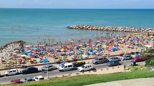 La ciudad de Mar del Plata recibió el 2022 colmada de turistas